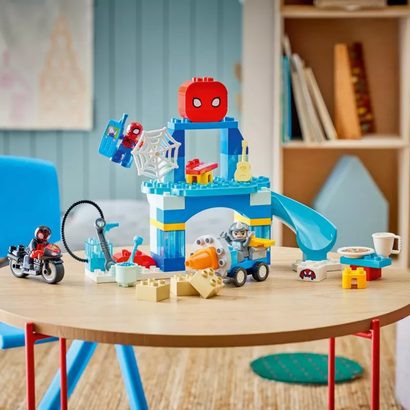 LEGO DUPLO Marvel 10464 Spaidija komandas slēptuve (65 gab.)