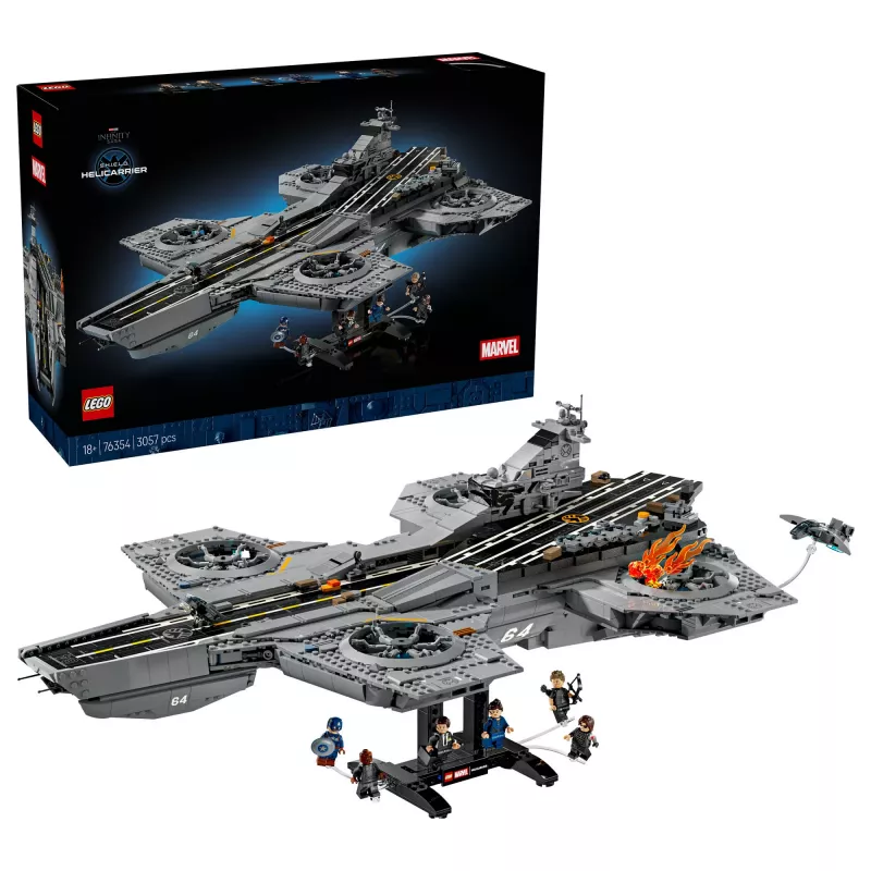 LEGO Marvel 76354 S.H.I.E.L.D. gaisa kuģis (3057 gab.)