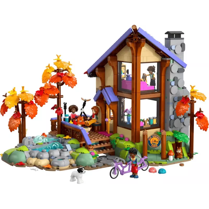 LEGO Friends 42705 Mājīga rudens meža mājiņa (1229 gab.)