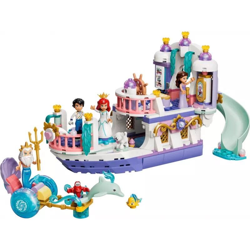 LEGO Disney 43299 Ariēlas karaliskās kāzu laiva (519 gab.)
