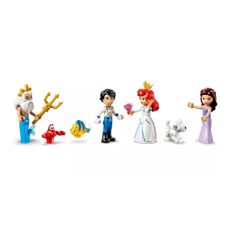 LEGO Disney 43299 Ariēlas karaliskās kāzu laiva (519 gab.)