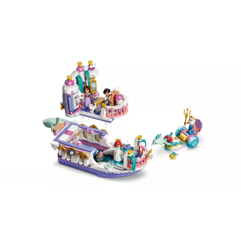 LEGO Disney 43299 Ariēlas karaliskās kāzu laiva (519 gab.)