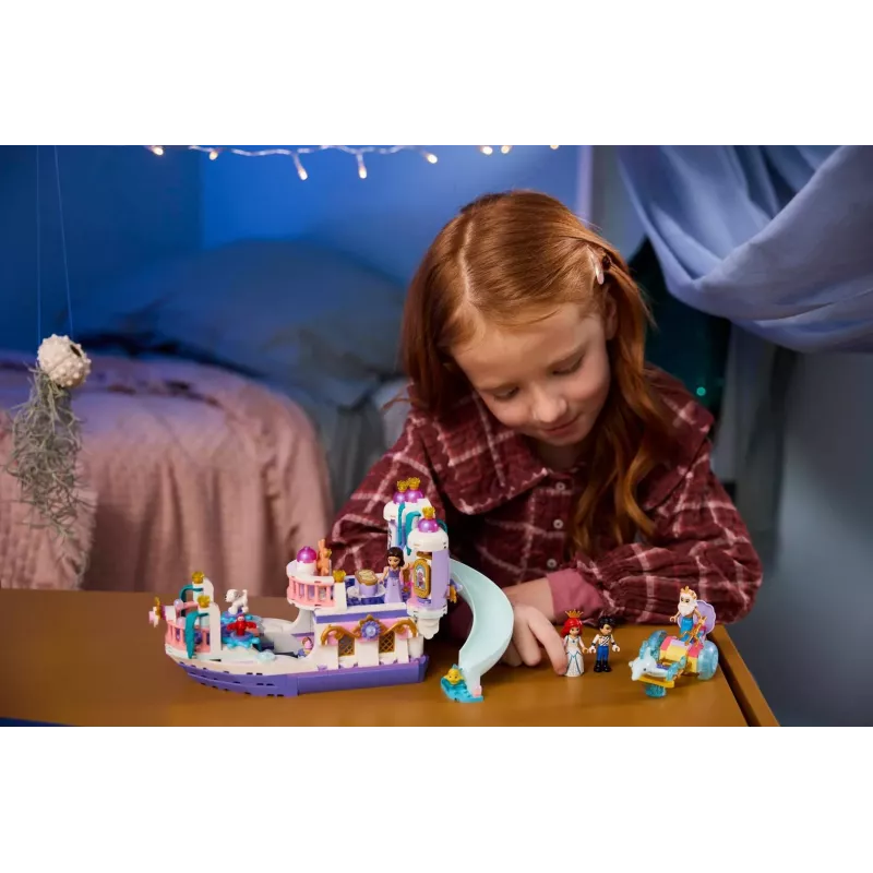 LEGO Disney 43299 Ariēlas karaliskās kāzu laiva (519 gab.)