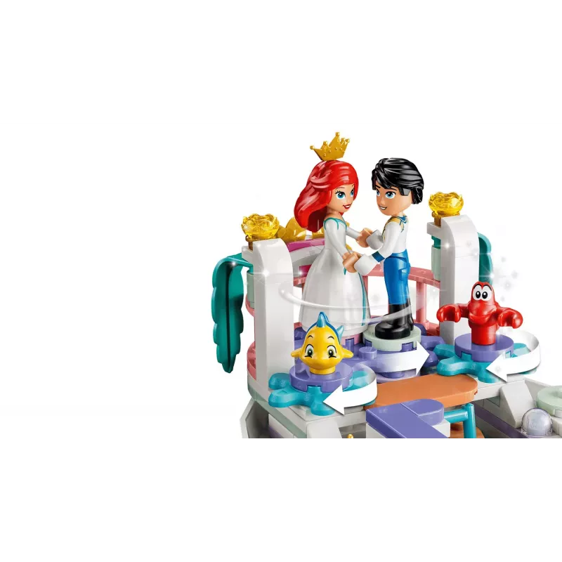 LEGO Disney 43299 Ariēlas karaliskās kāzu laiva (519 gab.)