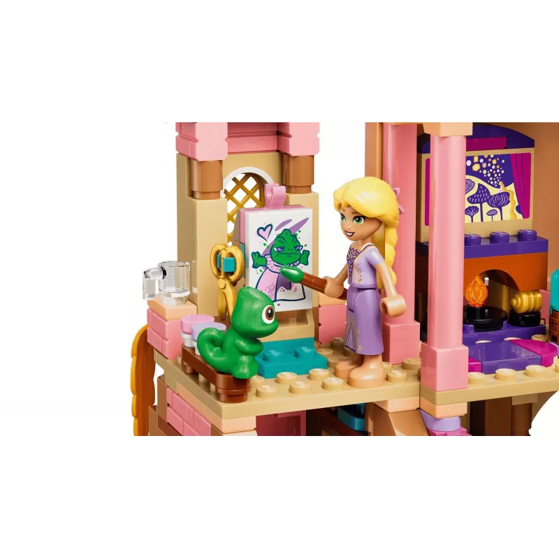 LEGO Disney 43297 Rapunzeles pils (676 gab.)