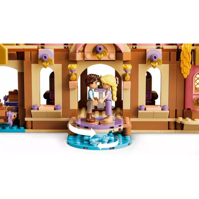 LEGO Disney 43297 Rapunzeles pils (676 gab.)