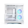 Fractal Design Pop 2 Vision White RGB ATX Mid-Tower korpuss (rūdīts stikls)
