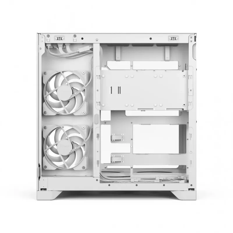 Fractal Design Pop 2 Vision White RGB ATX Mid-Tower korpuss (rūdīts stikls)