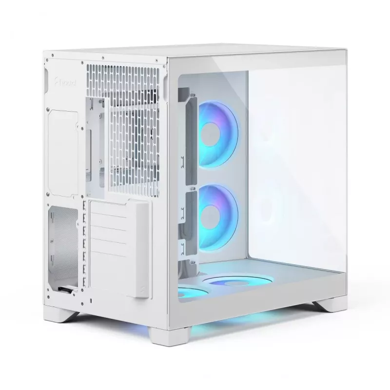 Fractal Design Pop 2 Vision White RGB ATX Mid-Tower korpuss (rūdīts stikls)