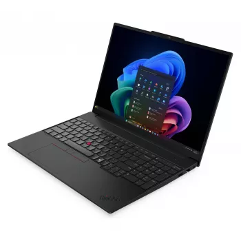 Lenovo ThinkPad E16 Gen 4 16 inch WUXGA biznesa klēpjdators Intel Core Ultra 5 325 16GB DDR5 512GB SSD Intel Graphics Windows 11 Pro Melns (QWERTZ)