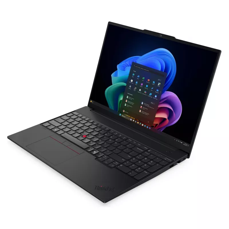 Lenovo ThinkPad E16 Gen 4 16 inch WUXGA biznesa klēpjdators Intel Core Ultra 5 325 16GB DDR5 512GB SSD Intel Graphics Windows 11 Pro Melns (QWERTZ)