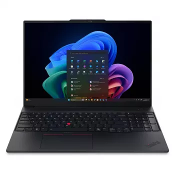 Lenovo ThinkPad E16 Gen 4 16 inch WUXGA biznesa klēpjdators Intel Core Ultra 5 325 16GB DDR5 512GB SSD Intel Graphics Windows 11 Pro Melns (QWERTZ)
