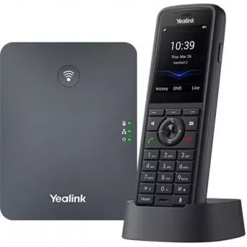 Yealink SIP-W79P Pro rūpnieciskais DECT IP telefonu sistēma melna (W70B + W59R Pro, IP67, Bluetooth 5.2)