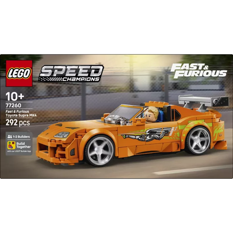 LEGO Speed Champions 77260 The Fast and The Furious Toyota Supra MK4 (292 gab.)