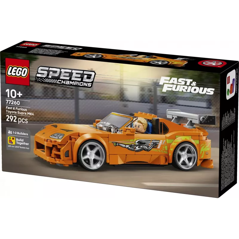 LEGO Speed Champions 77260 The Fast and The Furious Toyota Supra MK4 (292 gab.)