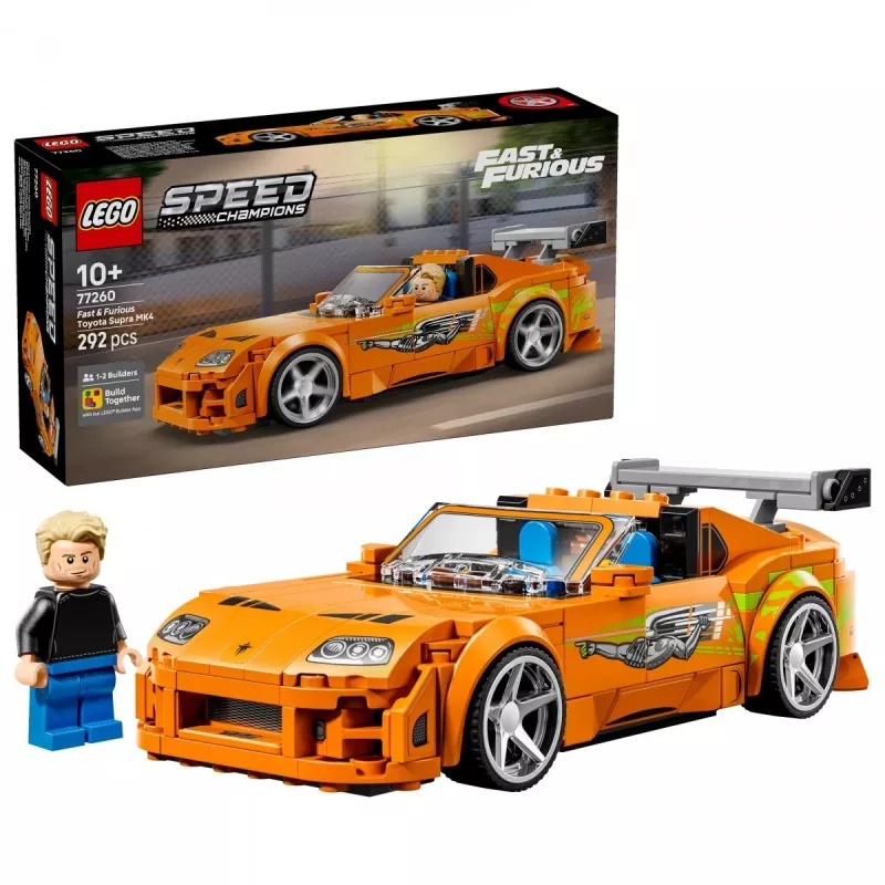 LEGO Speed Champions 77260 The Fast and The Furious Toyota Supra MK4 (292 gab.)
