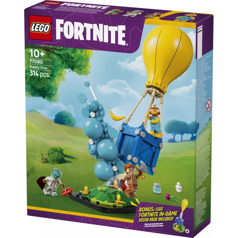 LEGO Fortnite 77080 Supply Drop (314 gab.)