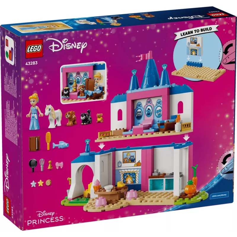 LEGO Disney 43283 Pelnrušķītes dzīvnieku draugu pils (149 gab.)