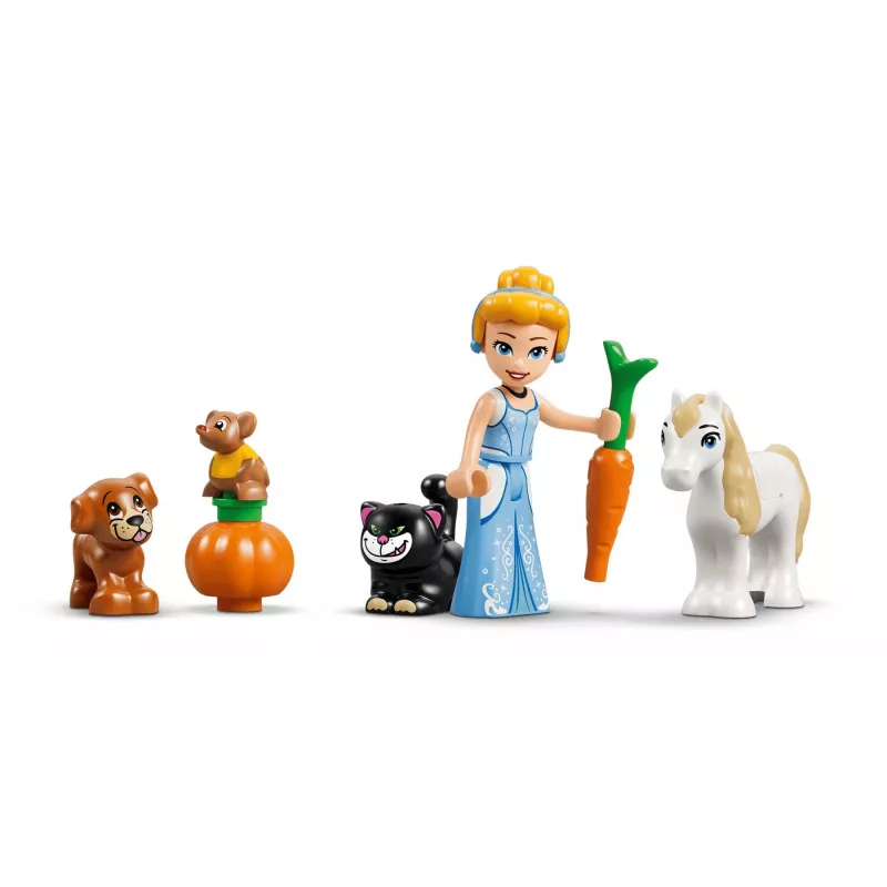 LEGO Disney 43283 Pelnrušķītes dzīvnieku draugu pils (149 gab.)