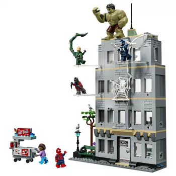 LEGO Marvel 76350 Spider-Man vs. Hulk Epic Clash (534 gab.)