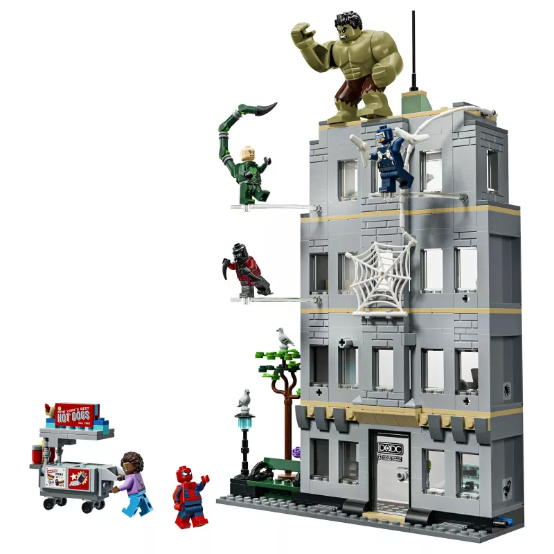 LEGO Marvel 76350 Spider-Man vs. Hulk Epic Clash (534 gab.)