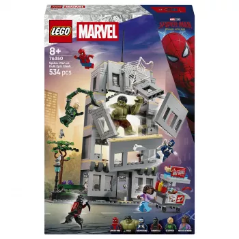 LEGO Marvel 76350 Spider-Man vs. Hulk Epic Clash (534 gab.)