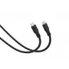 DIGITUS USB4 Version 2.0 Silicone Cable USB-C to USB-C 80Gbps 240W 16K 0.5m Black AK-300350-005-S