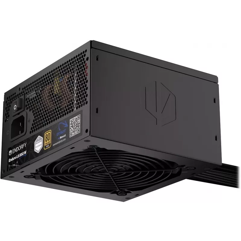 ENDORFY Enduro L6 850 W barošanas bloks 20+4 pin ATX 3.1 80 PLUS Gold Melns