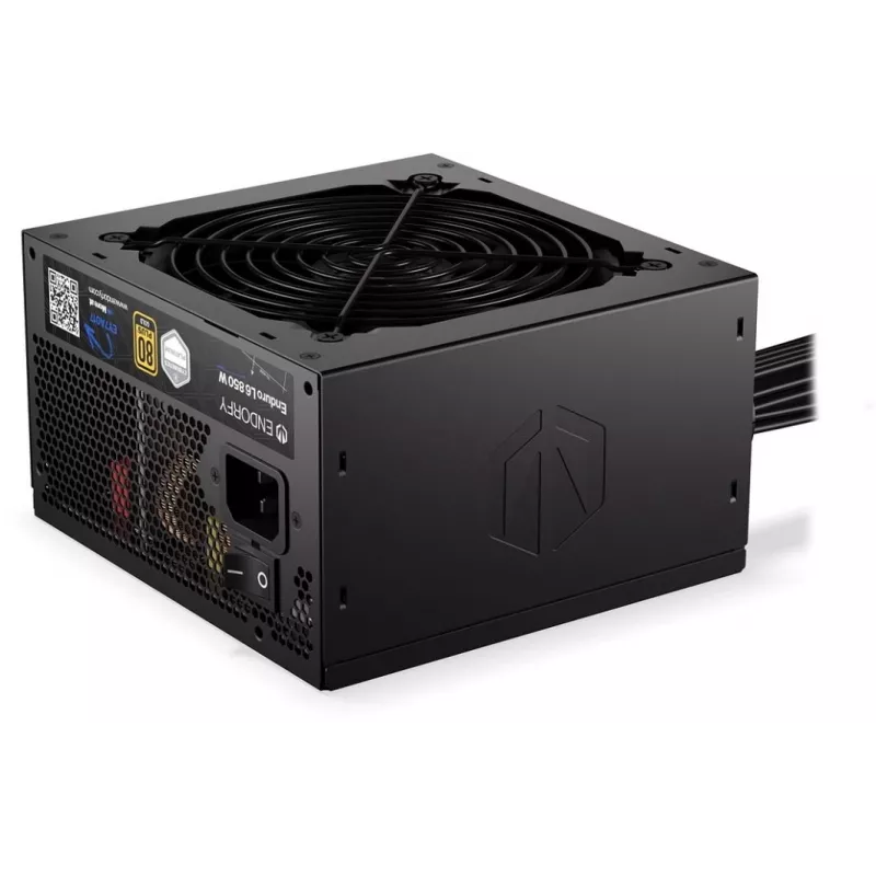 ENDORFY Enduro L6 850 W barošanas bloks 20+4 pin ATX 3.1 80 PLUS Gold Melns