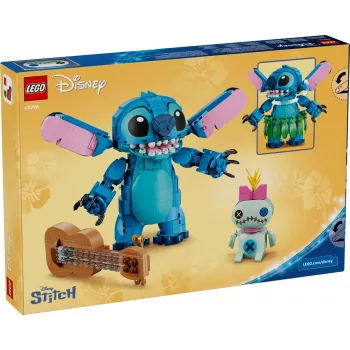LEGO Disney 43296 Stitch & Scrump Būvēšanas Komplekts (713 Gabali)