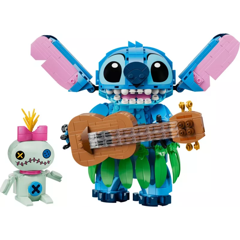 LEGO Disney 43296 Stitch & Scrump Būvēšanas Komplekts (713 Gabali)
