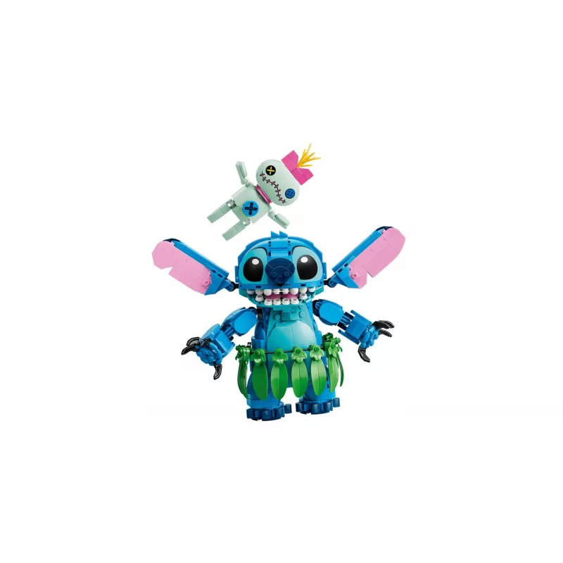 LEGO Disney 43296 Stitch & Scrump Būvēšanas Komplekts (713 Gabali)