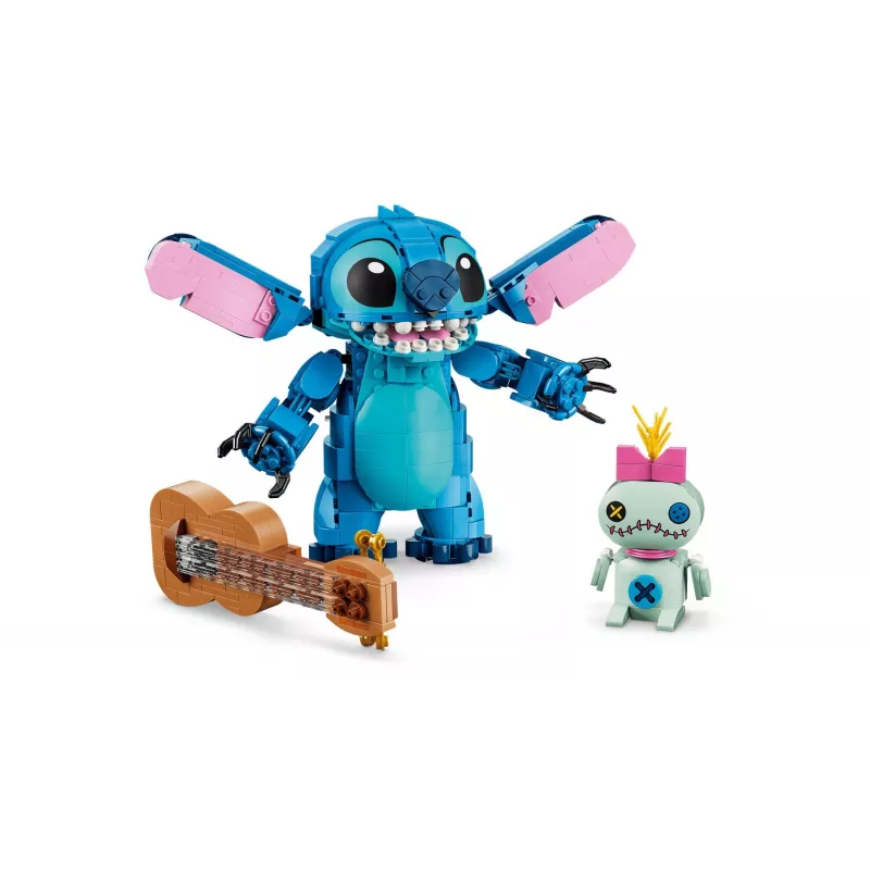 LEGO Disney 43296 Stitch & Scrump Būvēšanas Komplekts (713 Gabali)