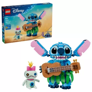 LEGO Disney 43296 Stitch & Scrump Būvēšanas Komplekts (713 Gabali)