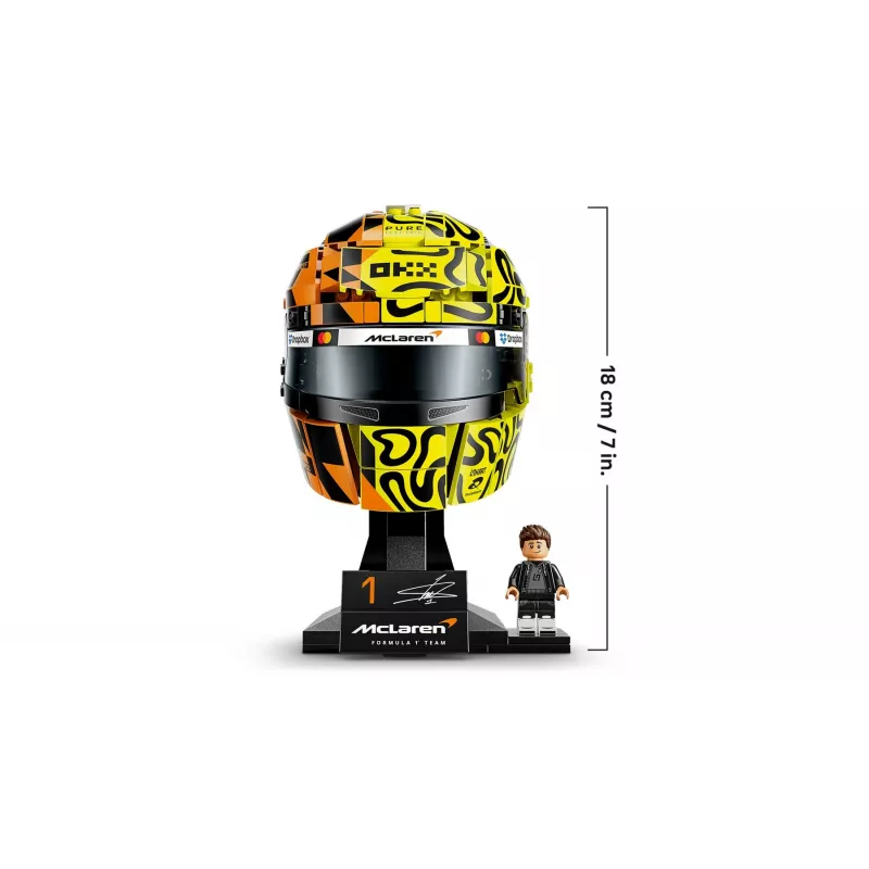 LEGO Editions McLaren Mastercard F1 Team Lando Norris Helmet 43023