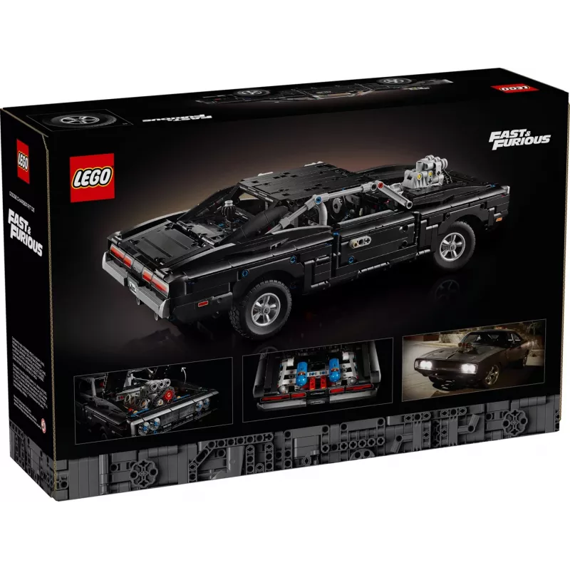 LEGO Technic 42231 Fast & Furious Dodge Charger R/T Car (1516 gabali, 18+)