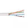 Extralink CAT6A U/UTP iekštelpu montāžas kabelis 305 m Balts EX.96631
