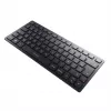 CHERRY KW 9200 MINI bezvadu kompaktā tastatūra, uzlādējama, 2,4 GHz + Bluetooth + USB-C, melna (Beļģijas AZERTY) JK-9250BE-2