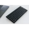 CHERRY KW 9200 MINI bezvadu kompaktā tastatūra, uzlādējama, 2,4 GHz + Bluetooth + USB-C, melna (Beļģijas AZERTY) JK-9250BE-2