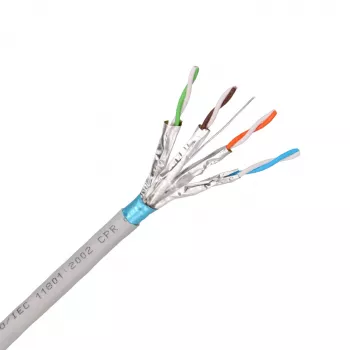 Extralink CAT6A F/FTP iekštelpu vītā pāra instalācijas kabelis 305 m EX.96624