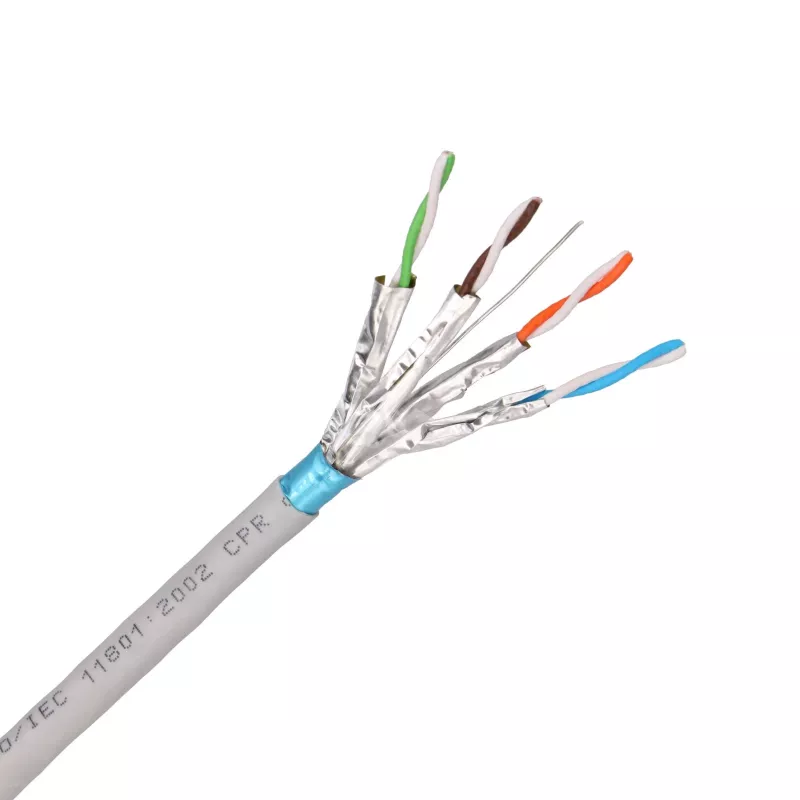Extralink CAT6A F/FTP iekštelpu vītā pāra instalācijas kabelis 305 m EX.96624