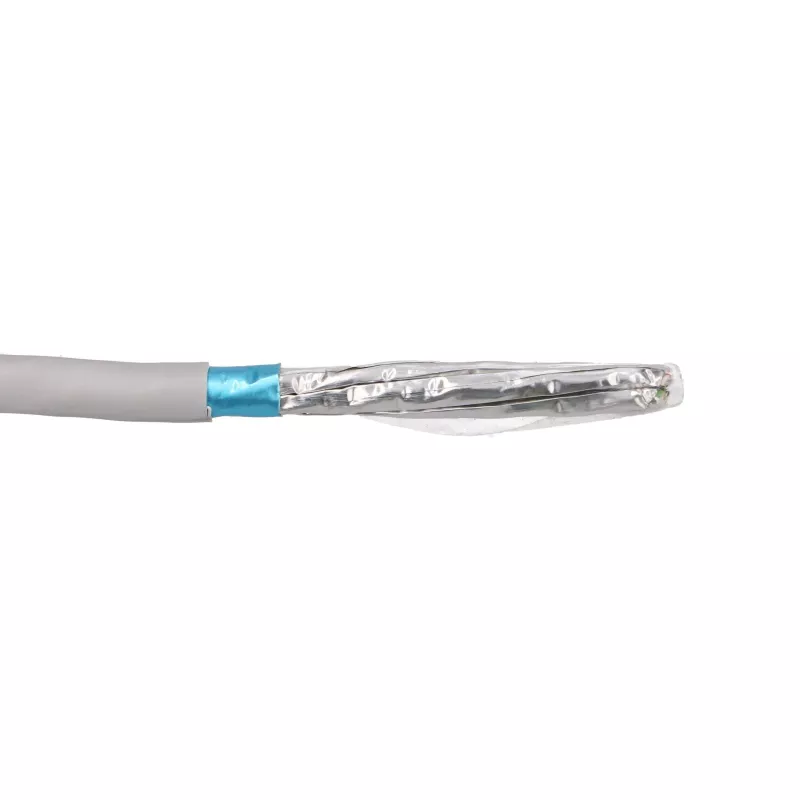 Extralink CAT6A F/FTP iekštelpu vītā pāra instalācijas kabelis 305 m EX.96624