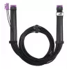 ASUS ROG Equalizer 12V-2x6 PCIe 5.1 / ATX 3.1 GPU barošanas kabelis, 0,75 m, 16 AWG, melns (90YE00BN-B0QA00)
