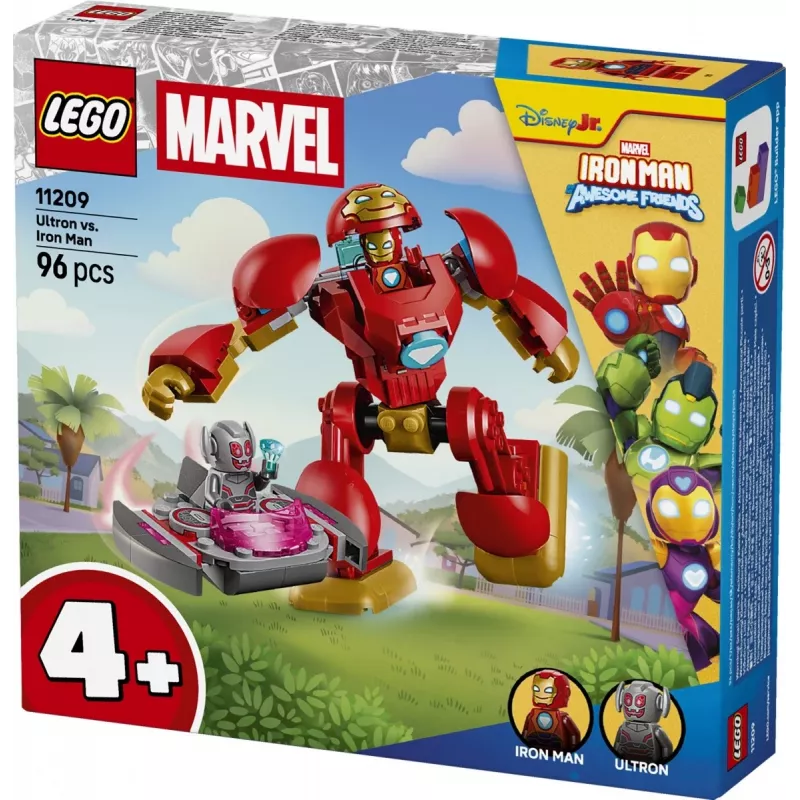 LEGO Marvel 11209 Ultron vs. Iron Man (96 gab.)