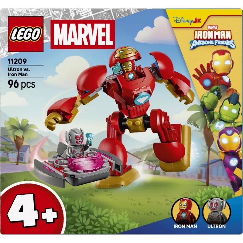 LEGO Marvel 11209 Ultron vs. Iron Man (96 gab.)