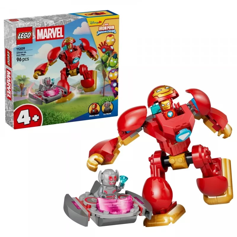 LEGO Marvel 11209 Ultron vs. Iron Man (96 gab.)