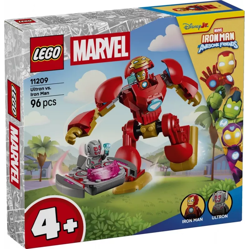 LEGO Marvel 11209 Ultron vs. Iron Man (96 gab.)