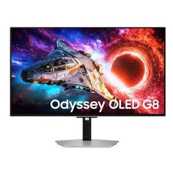 Samsung Odyssey OLED G8 G80SH 32 inch 4K UHD QD-OLED Gaming Monitor 240Hz 0.03ms White (LS32HG800SUXEN)