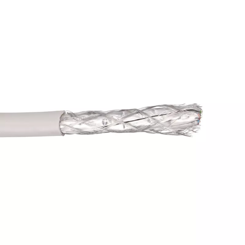 Extralink CAT7 S/FTP iekštelpu vītā pāra instalācijas kabelis 100 m EX.96556