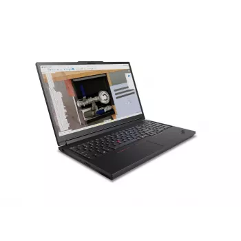 Lenovo ThinkPad P16 Gen 3 21RQ004UGE Mobilā darbstacija Intel Core Ultra 7 255HX 40,6 cm (16 collu) WUXGA 1920 x 1200 IPS 32 GB DDR5 512 GB SSD NVIDIA RTX PRO 2000 Blackwell 8 GB Wi-Fi 7 Windows 11 Pro Melna